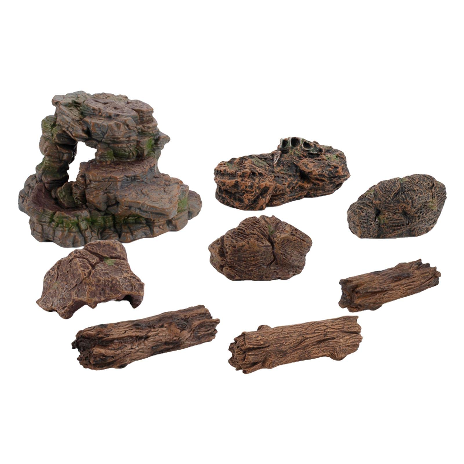 Accessoires diorama simulation pierre et rocher décoratif bureau - 8