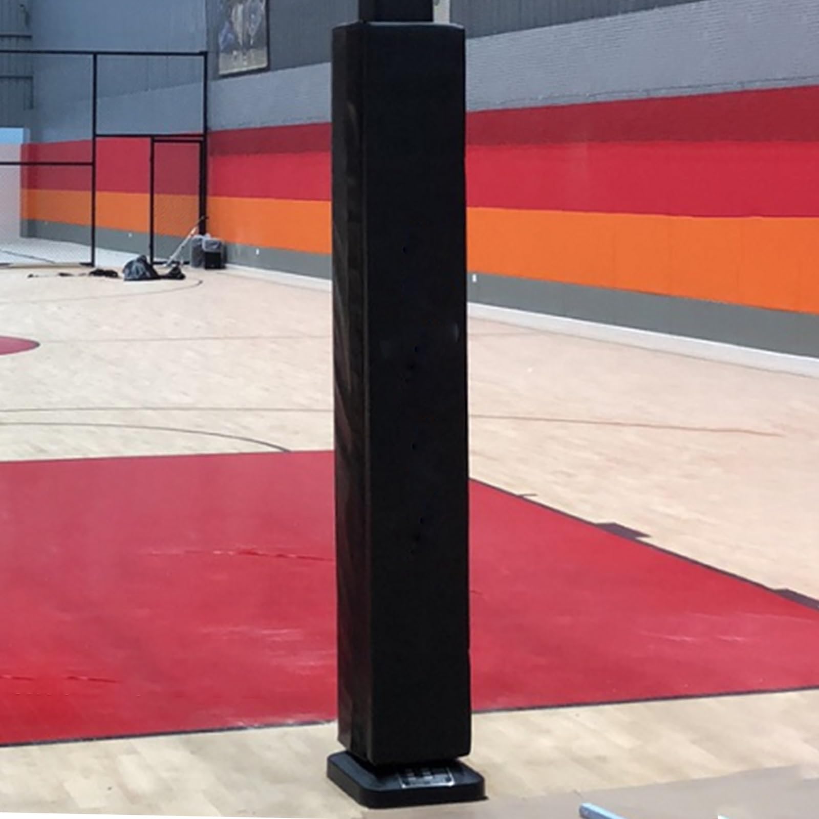 Amortyzująca wyściółka kijka do koszykówki, wytrzymała, odporna na warunki atmosferyczne osłona ochronna na place zabaw, strefy fitness i korty