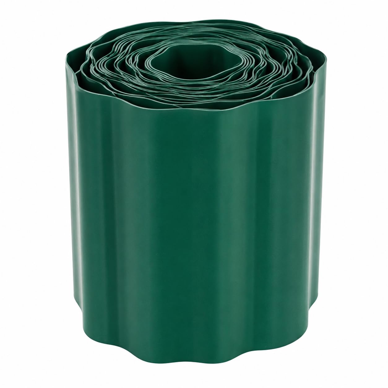 Floralcraft® Flexible Plastic Lawn Edging (Pack of 3) – Garden Border Edging for Lawns, Flower Beds & Paths – Easy to Shape, Cut & Install – 15cm High x 9m Long per Roll – Green