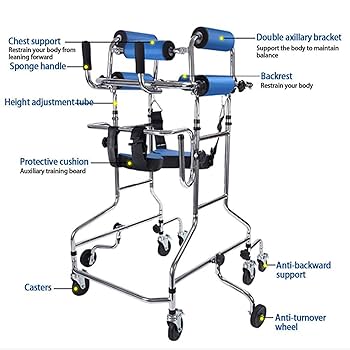 Amazon.com - 8-Wheel Anti-Tilt Walking Aid for The Disabled