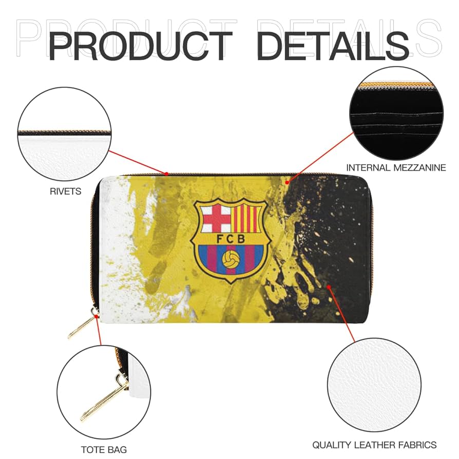 Amazon.co.jp: FCバルセロナ 財布 長財布 メンズ 小銭入れ 多