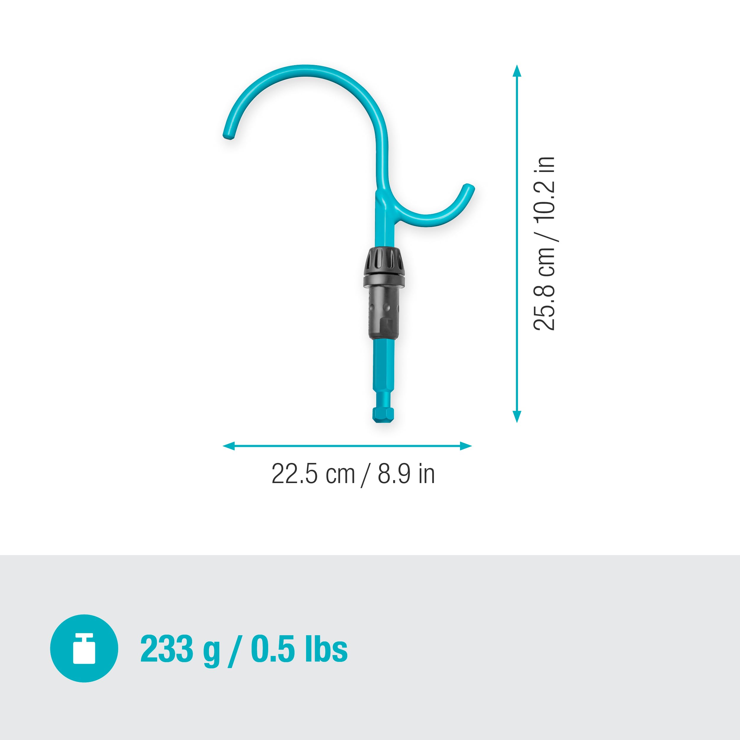 Gardena combisystem Branch Hook: Branch Hook Designed for a Range of Gardening tasks S-Shaped, Excellent Grip on Branches - Image 4