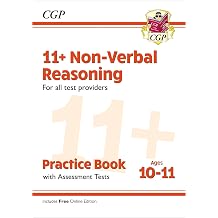 11+ Non-Verbal Reasoning Practice Book & Assessment Tests - Ages 10-11 for all test providers CGP 11+