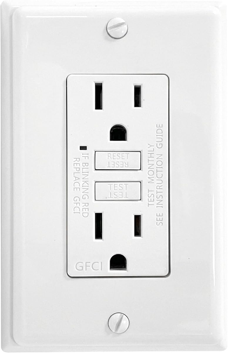 ProCamp 15 Amp Self-Test GFCI Outlet