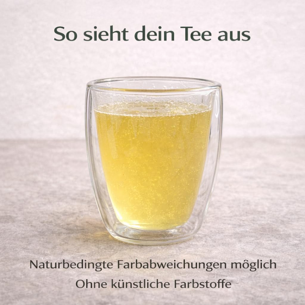 Sunax One – Premium Herbal Tea “Taste of Limonade” mit Grüntee, Stevia & L-Carnitin | Zitronig-herber Kräutertee – 60 Beutel (300g, 30 Tage)