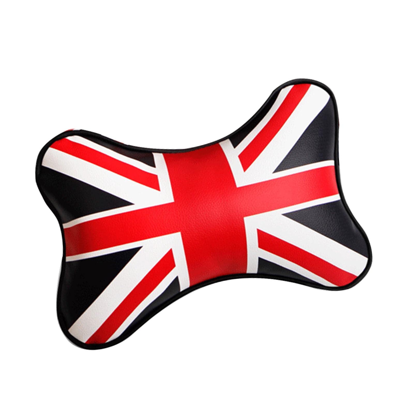UK Flag Patriotic Travel Pillow for Neck - Ergonomic Headrest Cushion Car Seats Pillows for Neck | Cervical Pillows Neck Support Comfortable PP Cotton for 2022 Queen's 70th Jubilee Kink-au