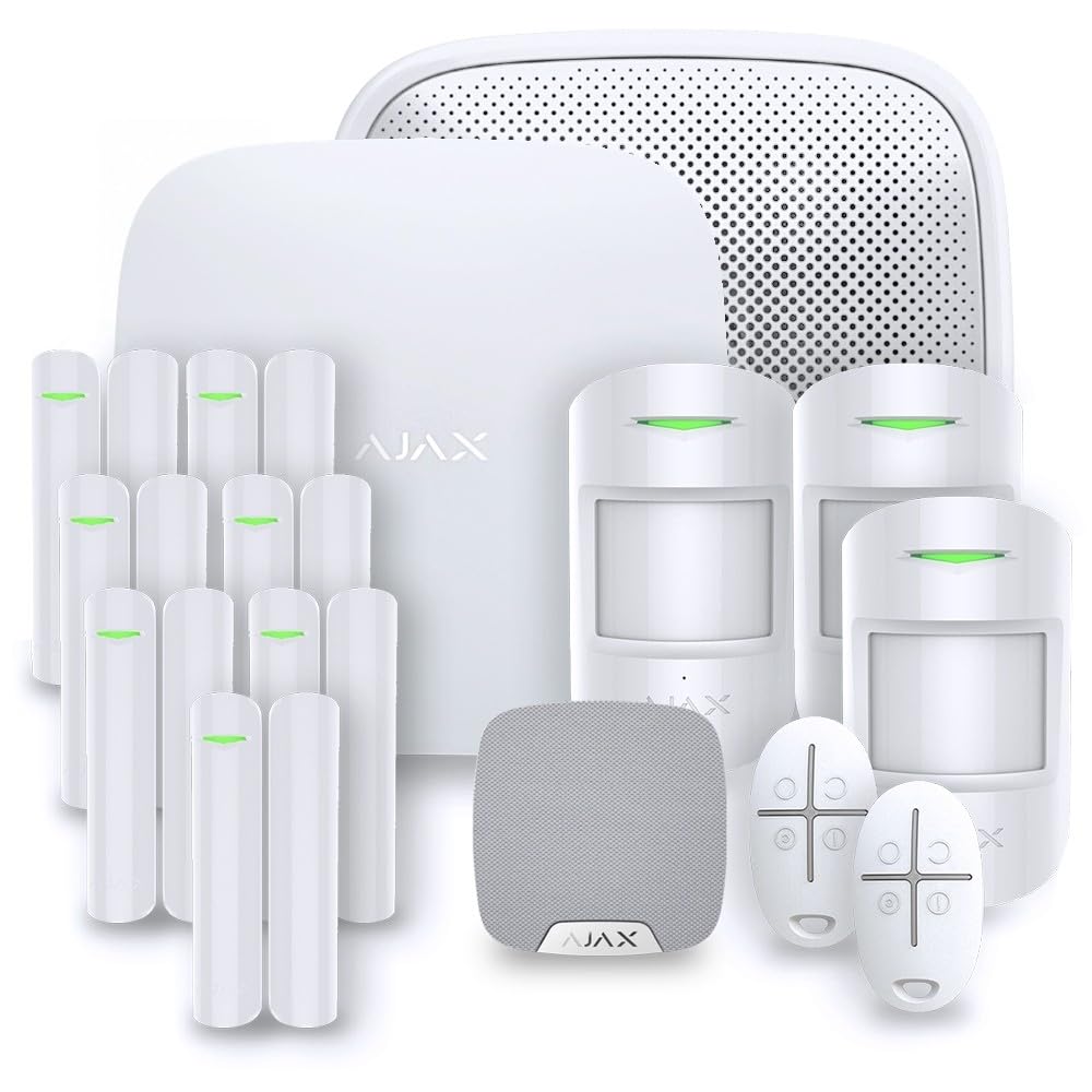 Allarme Casa Ajax StarterKit Bianco - Kit 7, AJAX KIT 7W