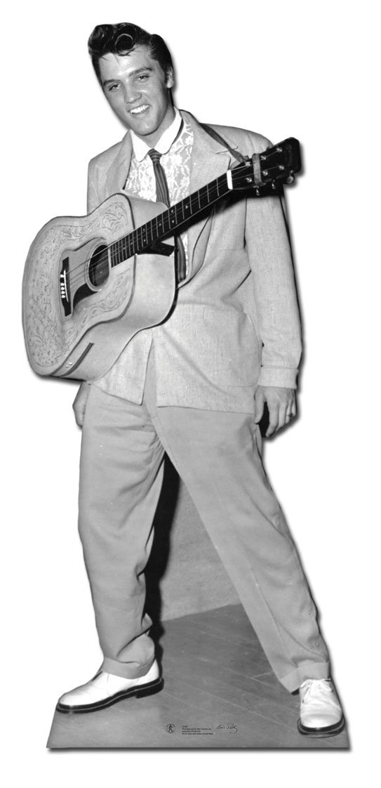 Buy Elvis Presley Cardboard Cutout with Guitar Height Approx. 180 cm