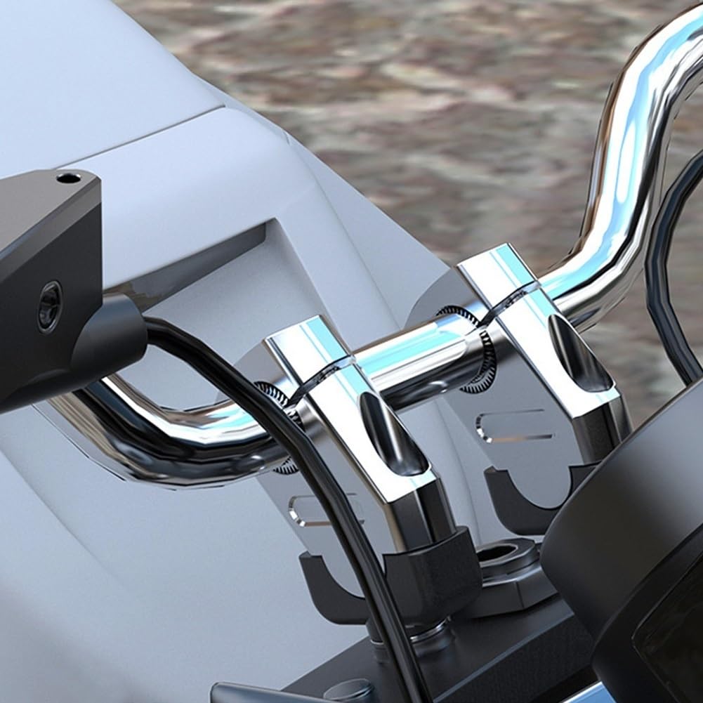 1 Para Podstawek Na Kierownicę Motocykla Podstawki Motocyklowe Ze Stopu Aluminium Uniwersalny Adapter Zaciskowy 28 Mm 22 Zacisk Wspornika Kierownicy