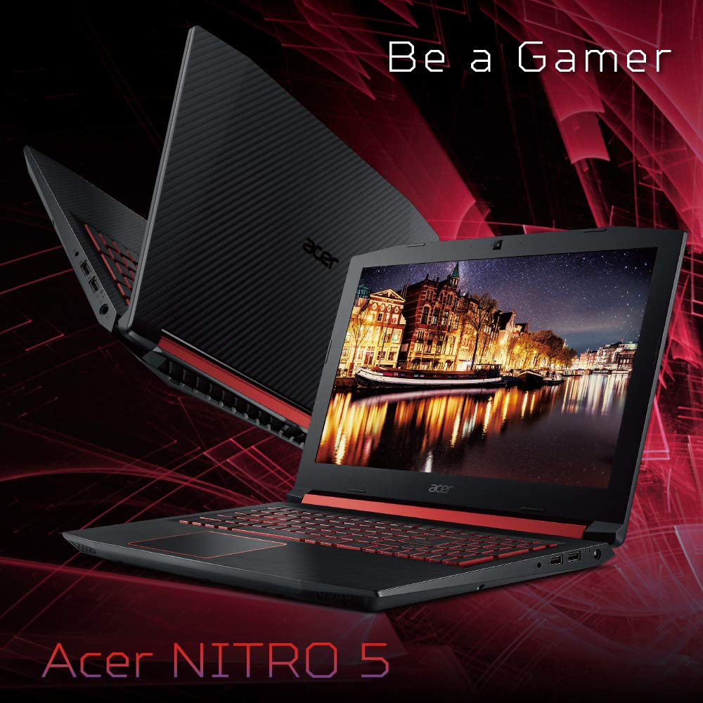 Amazon.co.jp: Acer Nitro ゲーミングノートパソコン AN515-52-F58GA 