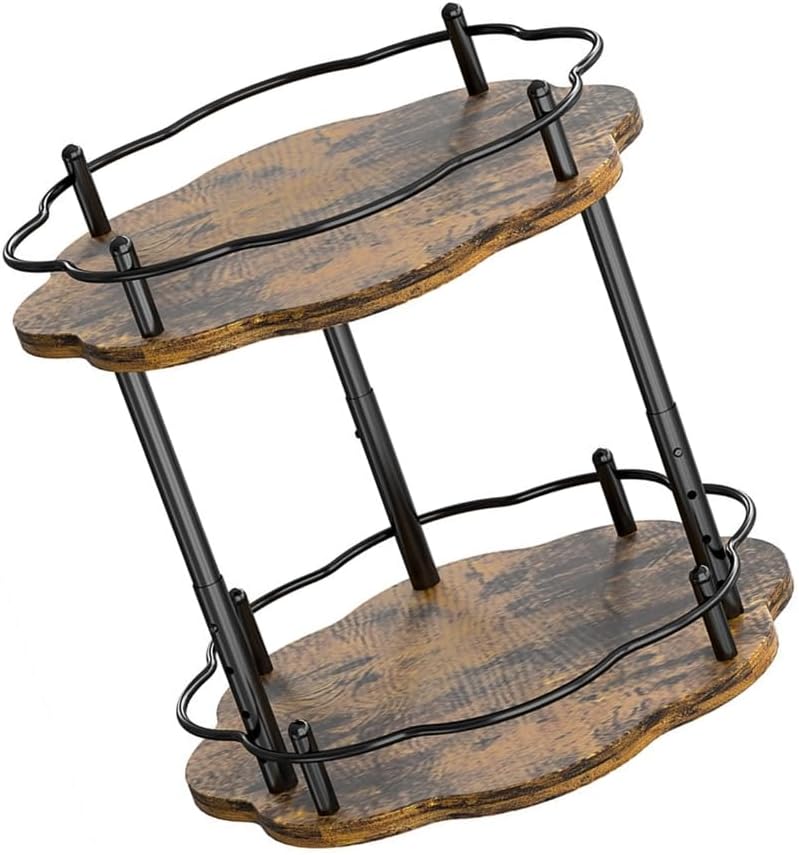Multipurpose 360 Degree Rack With 4 Height Addition For Organized Kitchen Counter