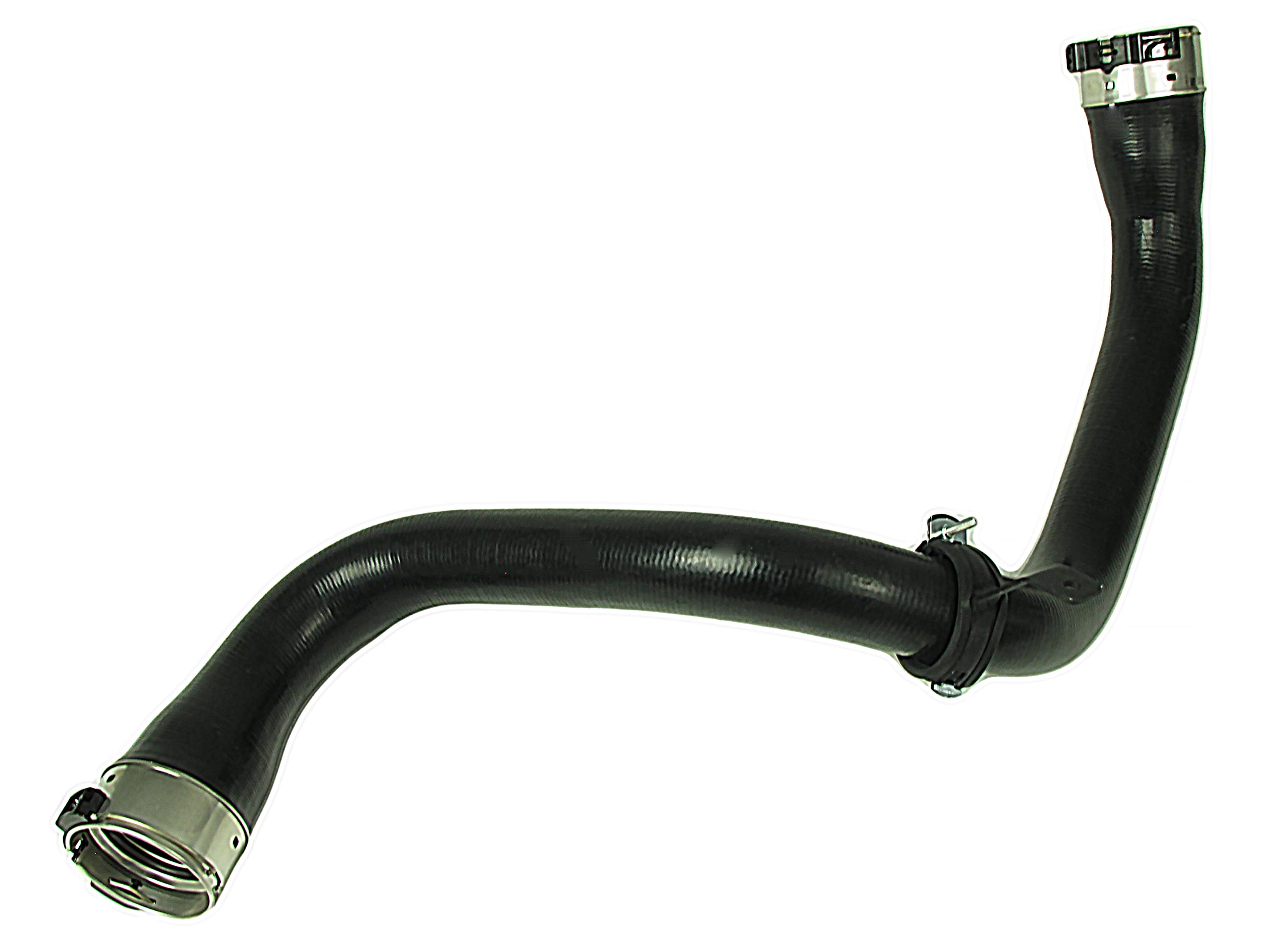 Refroidisseur Intermédiaire Tuyau Remplacement - Compatible avec RENAULT MEGANE SCENIC III 1.5 dCi - Numéro OE 144603415R - NBR-CR - Gomme Kevlar Renforcé