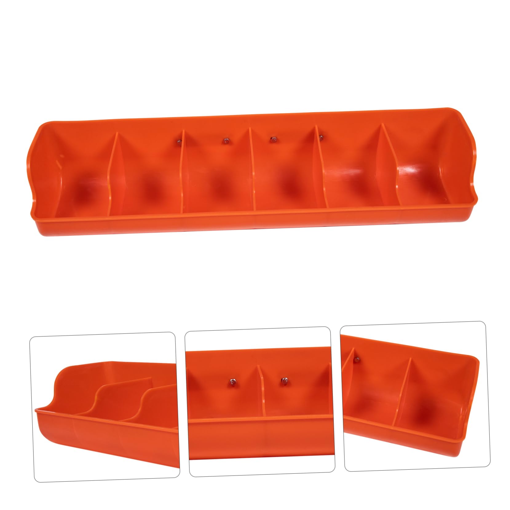 Yardwe Mangiatoia Per Suini in Distributore Di Mangime Multiscomparto Forniture Agricole Per Allevamento e