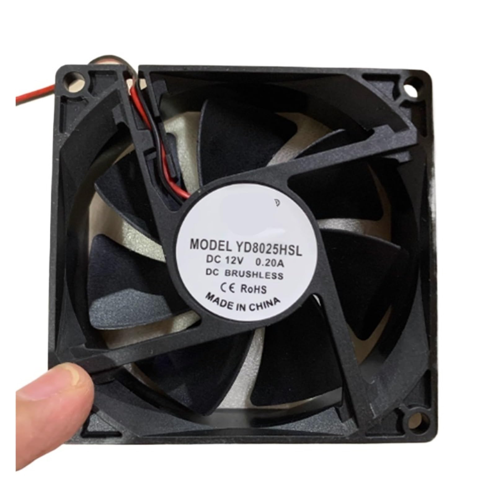 YMUGUEGH YD0825HSL 8025 DC12V 24V 0.15/0.3/0.2/25A cooling fan(YD8025HSL 12V 0.20A)