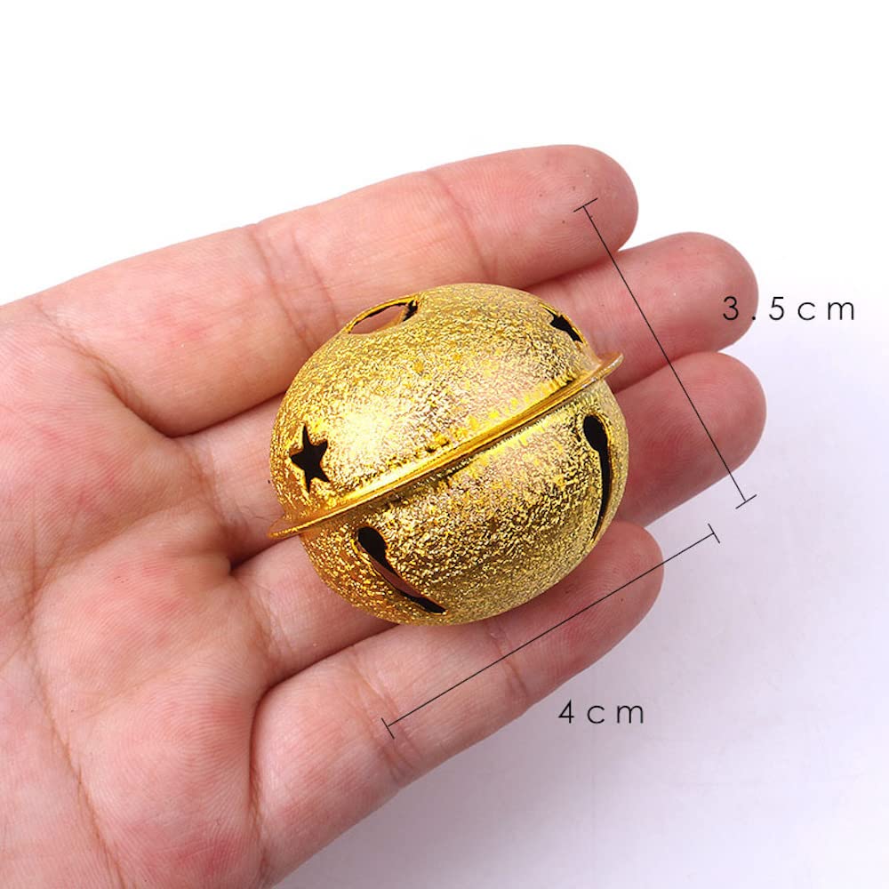 Belletjes goud 1 cm 10 stuks - alles voor bedankjes, groothandel