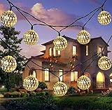 Es hat 20 gut gestaltete und gut platzierte LED-Lampen mit 188-Zoll-Kabel, die ein warmes und entspannendes Licht erzeugen.