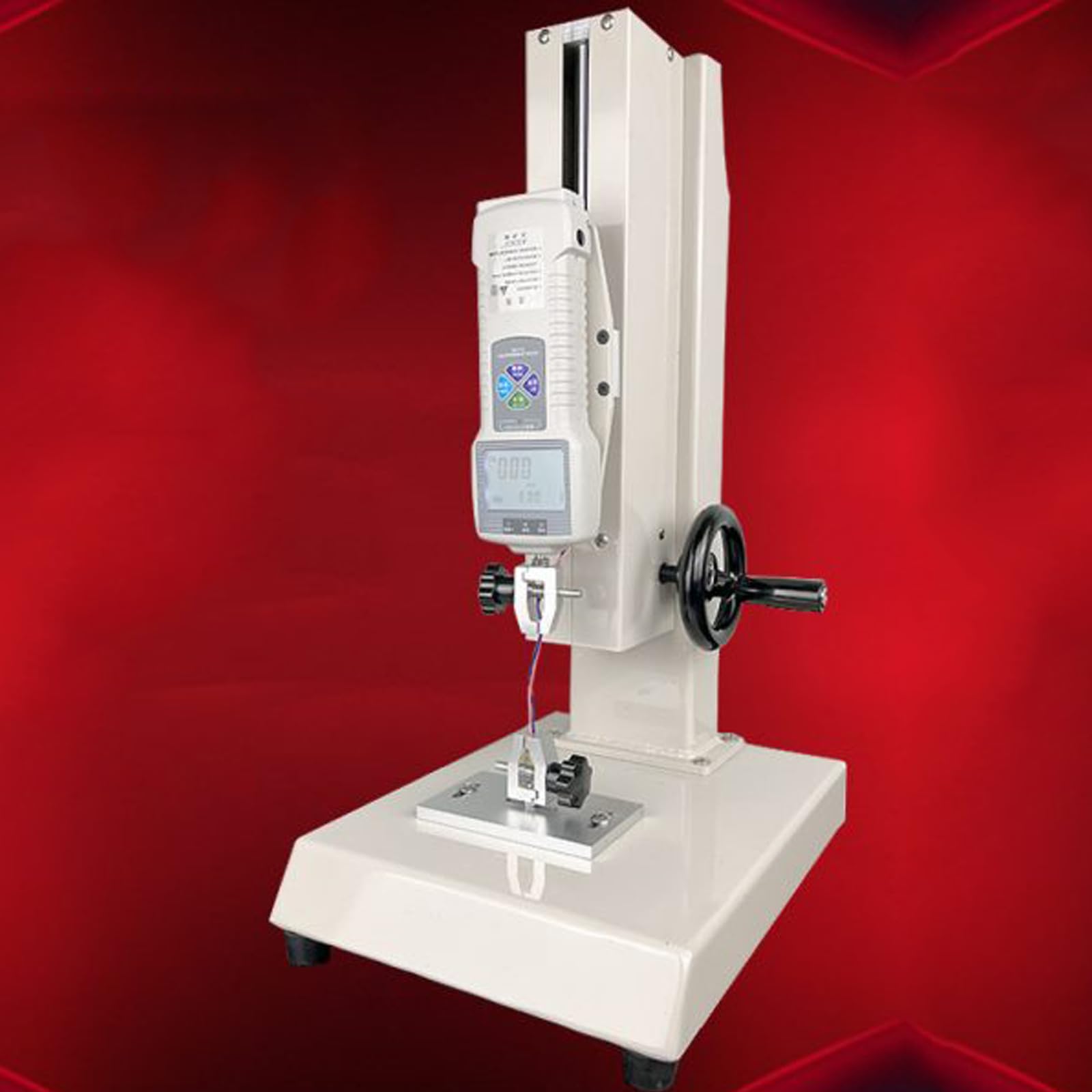 Medidor digital de empuje y tracción, medidor de fuerza de precisión 0-1000N, probador de fuerza de tracción horizontal manual para mediciones precisas