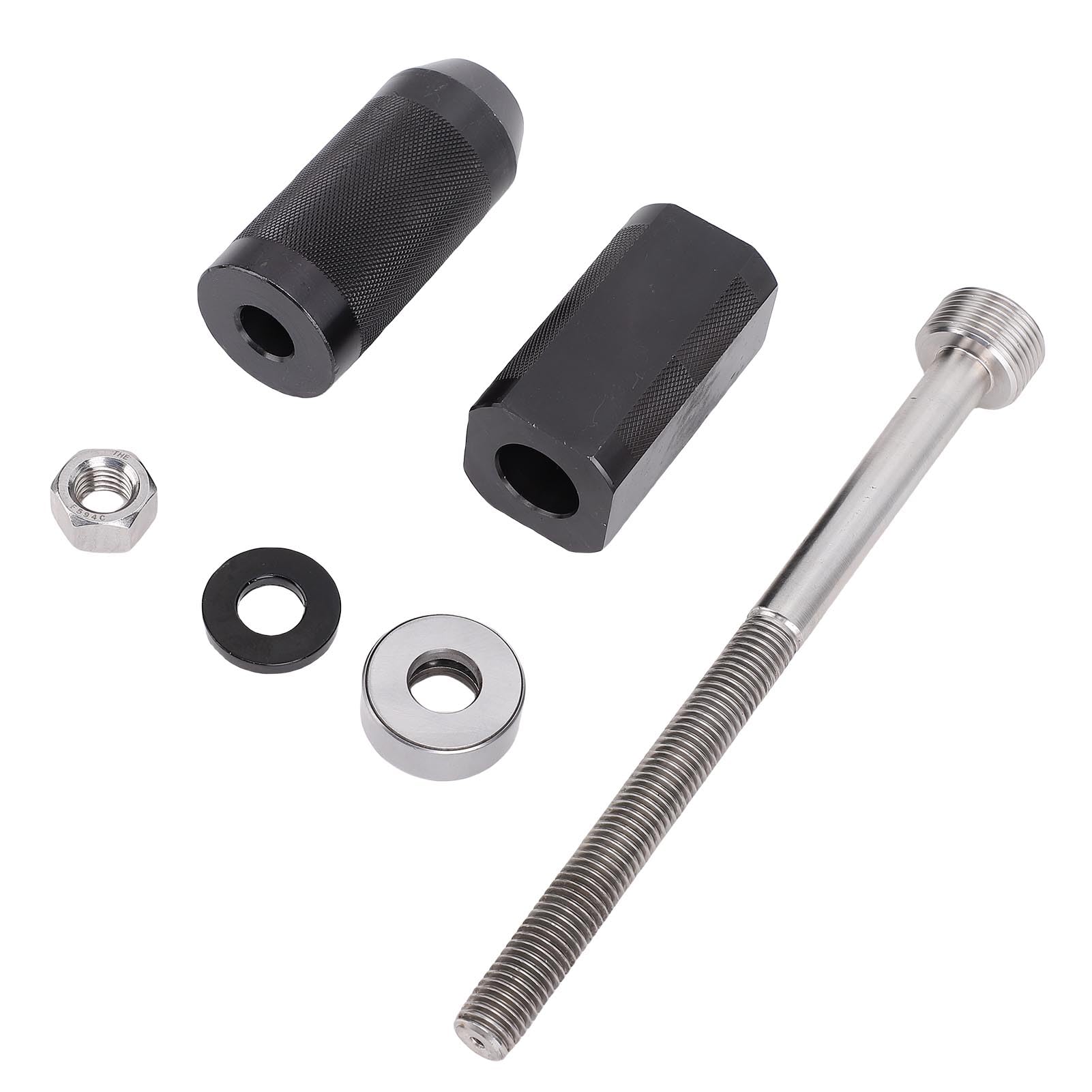 Luocute Narzędzie Instalatora do Usuwania Kubka Wtryskiwaczy, Narzędzia Stalowe Silnika 6PCS, 9U 6891 Wymiana Stali Ciężkiej dla 3406E C10 C12 C15 C16 C18