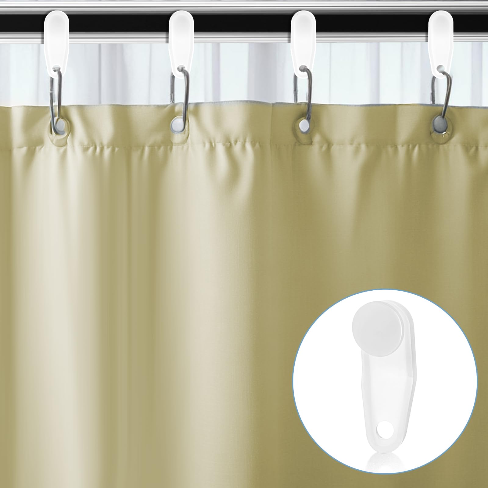drapes with fish hooks on sliders Amazon.com: 50 Pcs Curtain Track Hooks, Plastic Curtain Hooks, Traverse Rod Slides Drapery Hooks, White Shower Curtain Hooks, Track Glider for Window and Shower Curtain : Home & Kitchen SPRING / SUMMER MENU ergonomic handle Enhance your drapery with Size:EMBLM802MHFS
