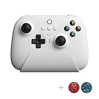 Vista 16 de 8Bitdo Ultimate 2 Wireless Gaming Controller with TMR Joysticks, Switchable Hall Effect/Tactile Triggers, 8Speed Wireless Tech, Charging Dock, RGB