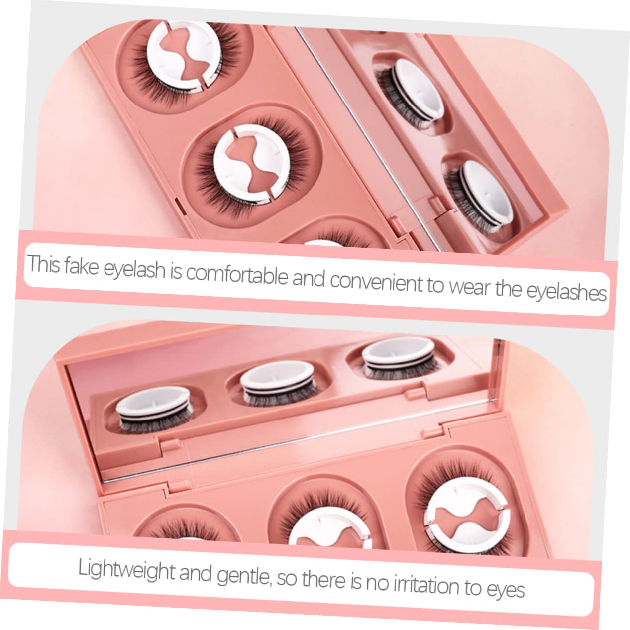 9paare Selbstklebende Wimpern Flauschige Extensions Für Einen Natürlichen Look Wiederverwendbare Falsche Wimpern Für Einfaches Augen-make-up Ohne Kleber