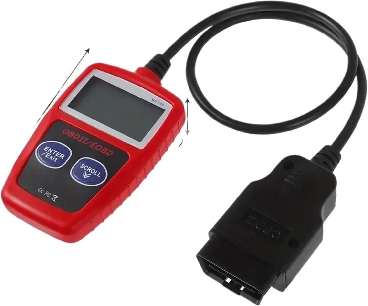 Car Fault Code Reader Accurate Engine Diagnostic Scanner OBD2 Scanner Read and erase fault codes diagnostic tool