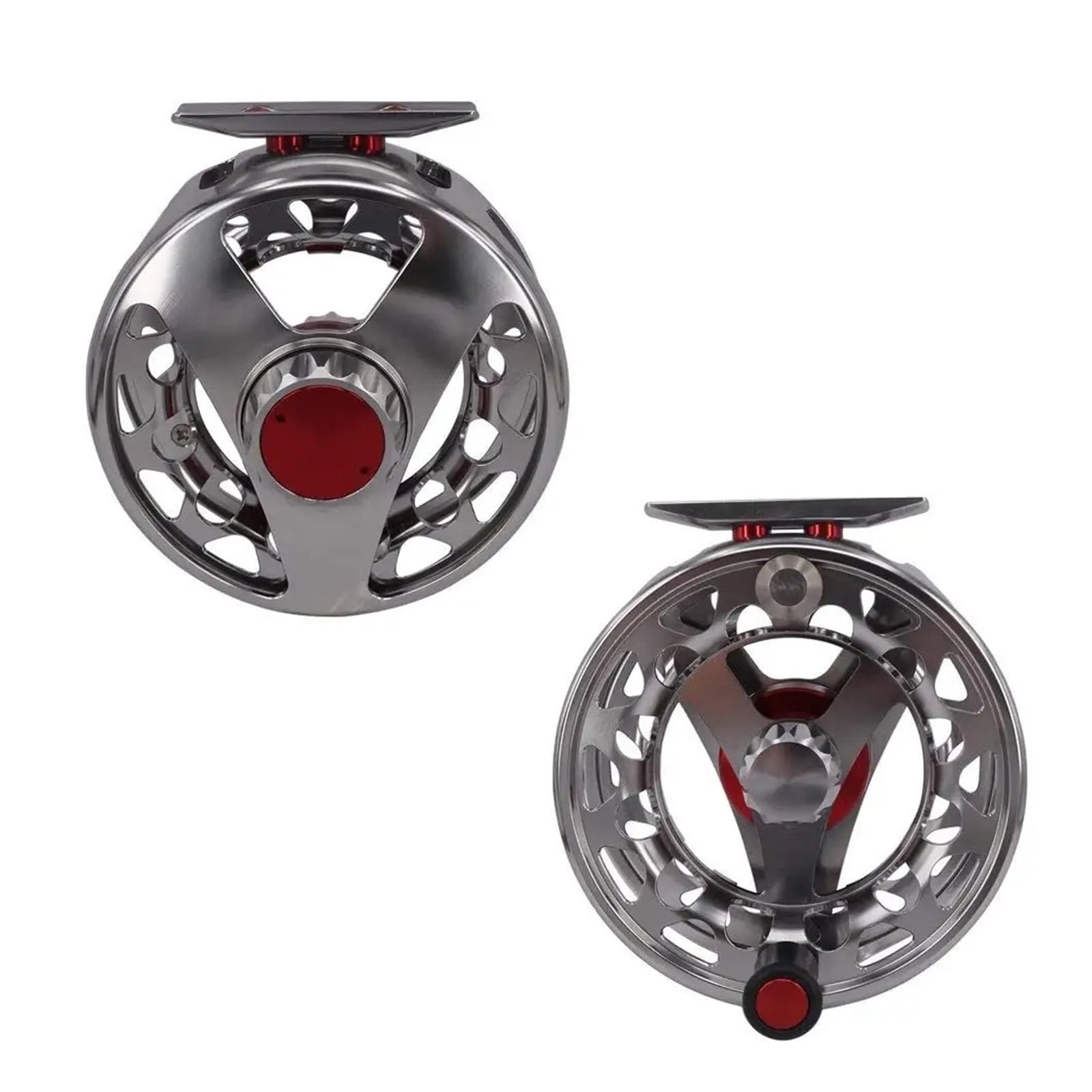 Carrete de Pesca con Mosca Multi Nano Discos de Carbono Carrete de Pesca con Mosca a Prueba de Agua Salada Carrete de Pesca con Mosca de Trucha Hew