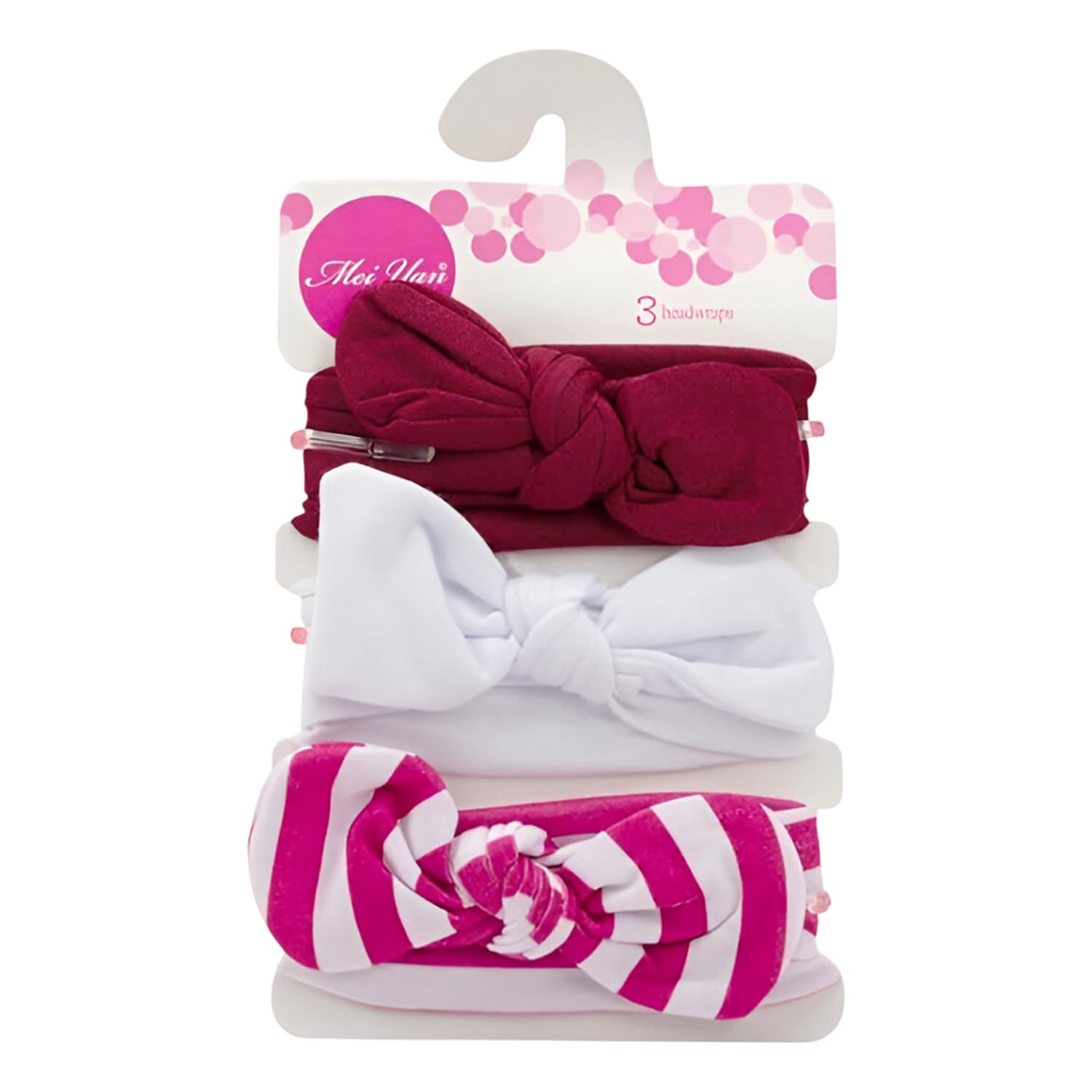 SYGA 3 Pcs Children's Hairband Elastic Headband Suit Baby Girls Headdress Hair Accessories-image-40