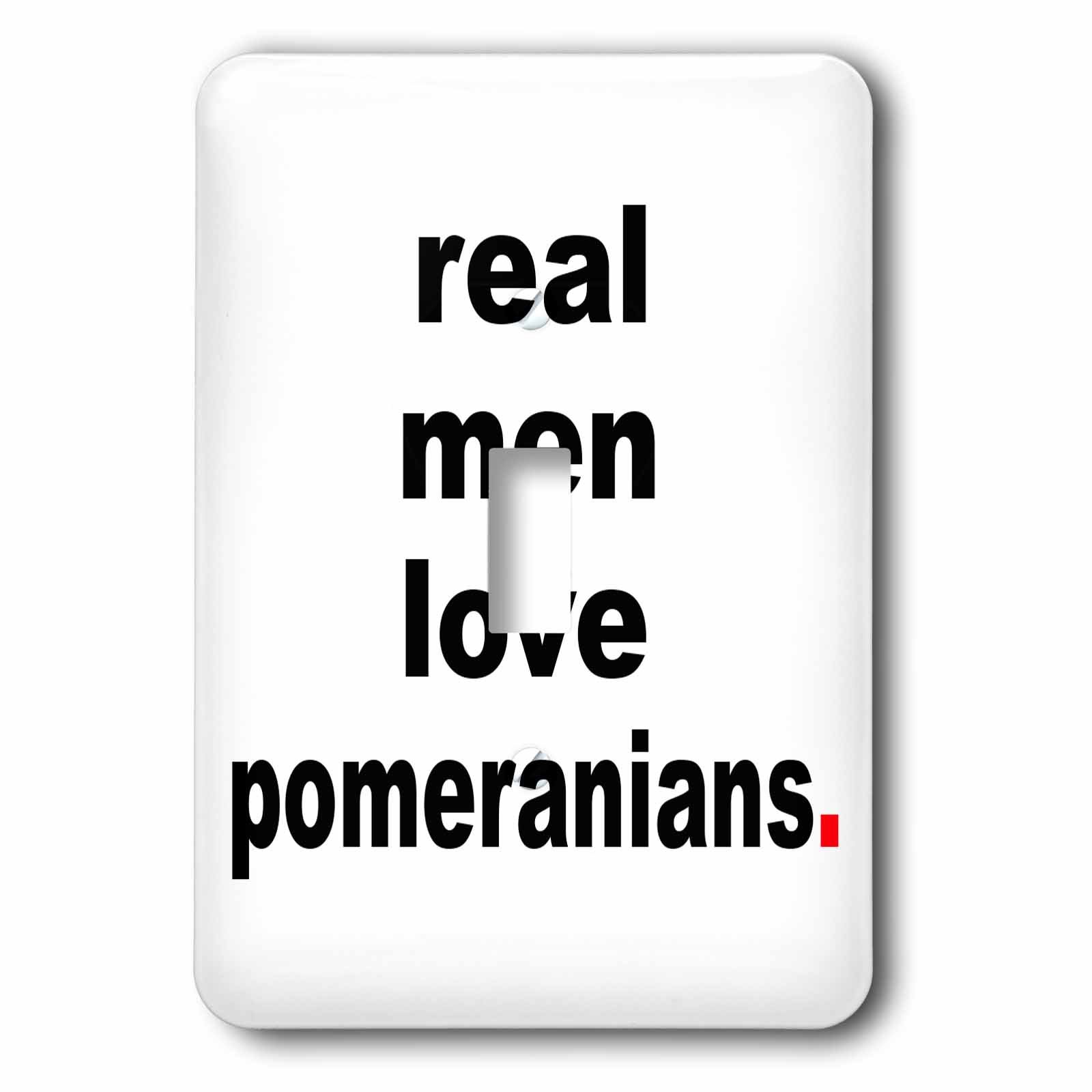 Interrupteur unique Poméranien 3dRose lsp_123079_1 cadeau idéal pour maître