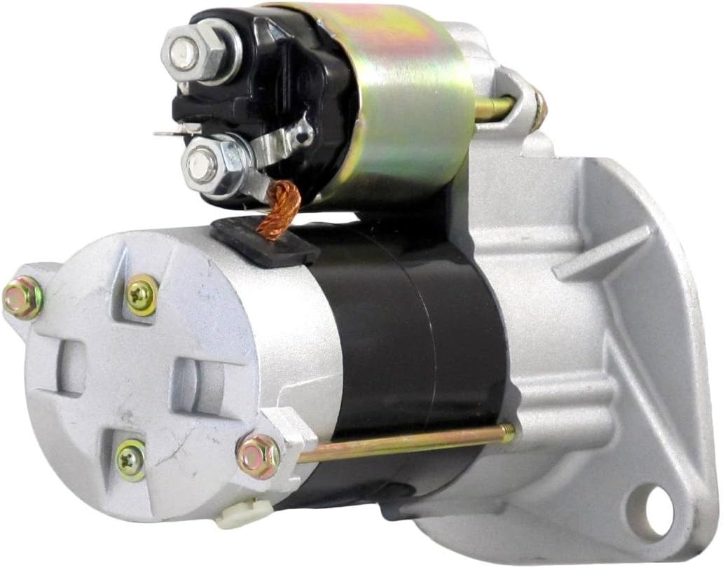 RAREELECTRICAL New 13 Teeth Clockwise 12 Volt 1Kw Plgr Starter Compatible With John Deere Mowers Front 1445 1545 Yanmar 31Hp Diesel 228000-8090 2280008090 Am880840 124520-77012 12452077012
