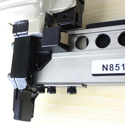 Miniatura 5 de meite N851F - Engrapadora de tapicería calibre 16, corona de 716 pulgadas, de 1 a 2 pulgadas de longitud, grapadora de encendido continuo, grapadora