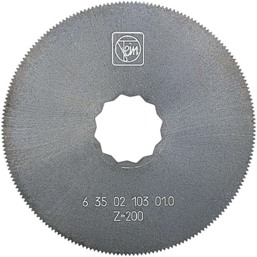Fein 12-point 63mm Circular Multi-tool Blades for Metal/Plastic (2pk)