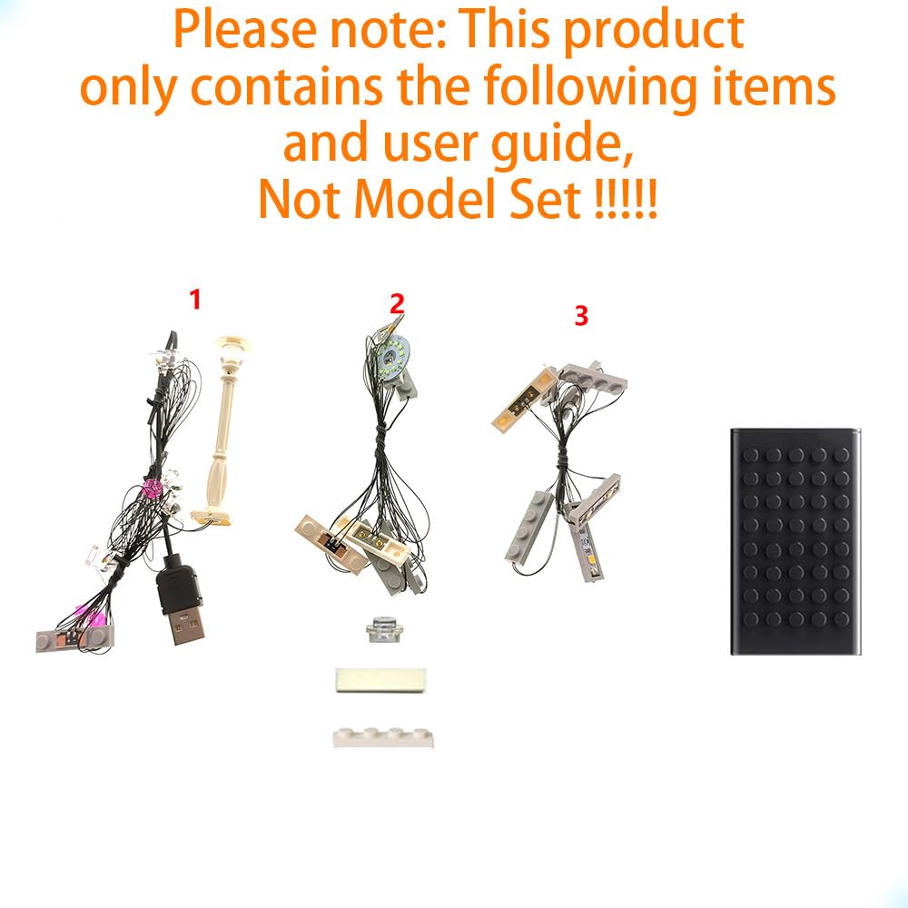 GEAMENT LED Light Kit Compatible with LEGO Natural History Museum - Lighting set for Icons 10326 (Model Set Not Included) - Image 3