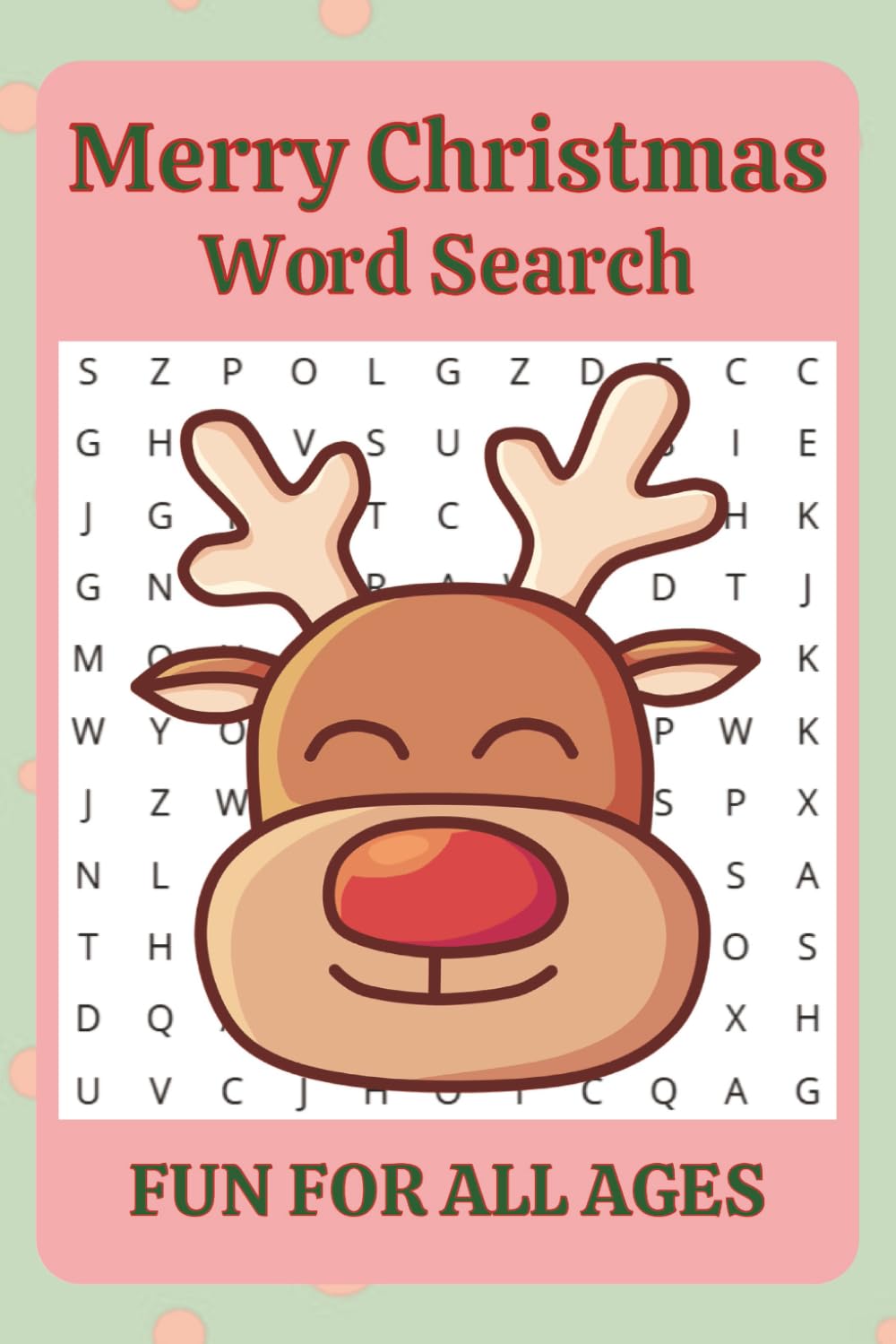 MERRY CHRISTMAS WORD SEARCH: Word Searches with Easy-to-Read Print about Christmas, Holiday, Family and More | 6x9 inches, 60 pages | 30 Puzzles for ... Holiday, Stocking Stuffers and More.