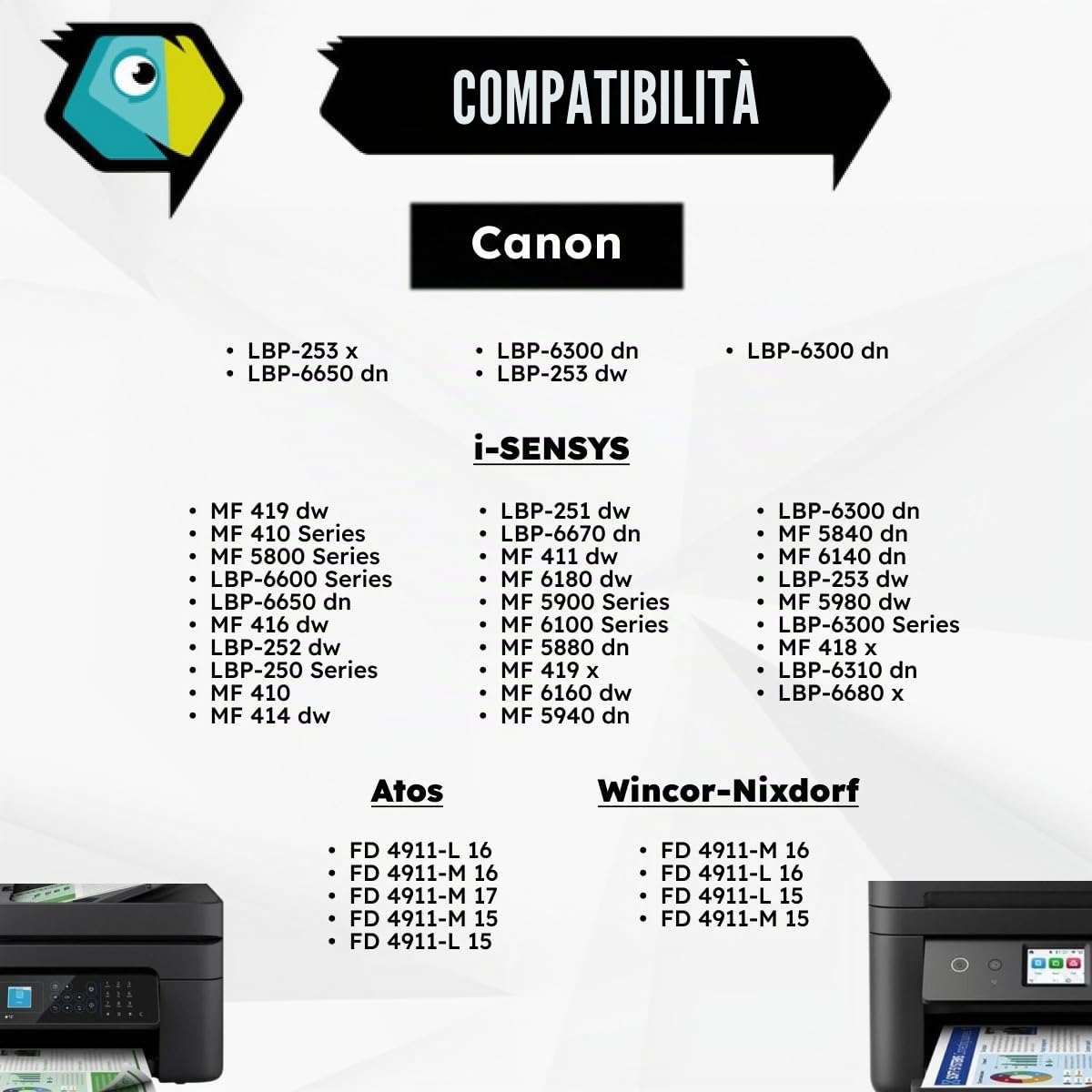 2 Toner Compatibili Canon 719H Per LBP-251dw, MF-411dw, MF-5880 – Alta Qualità, 3 Anni Di Garanzia - 4