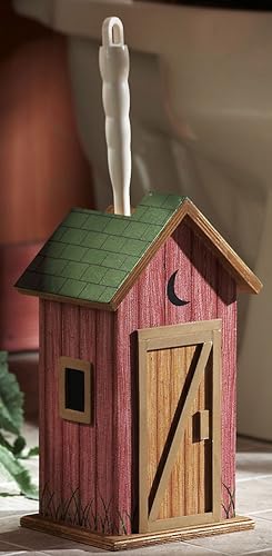 Miniatura 3 de Mallory Lane Collections Etc Country - Escobillero de madera para inodoro