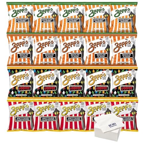 Zapp's Potato Chip -1 oz. Serving Bag (Variety Pack 18ct.)