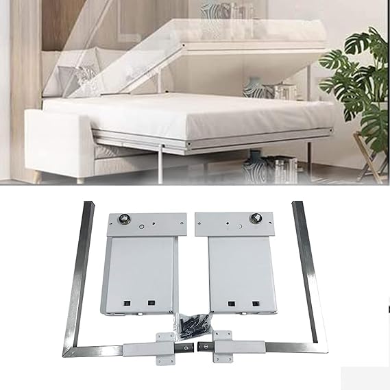 Horizontal Murphy Wall Bed Springs Mechanism Hardware Kit, Heavy Duty