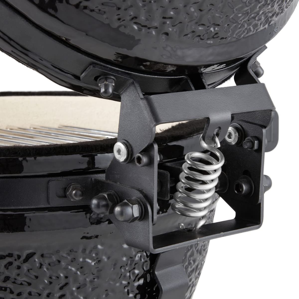 Premium Kamado BBQ 13 cali Ø 33 cm - Grill węglowy - Grillowanie, wędzenie, pieczenie, gotowanie na parze - Kuchenka - Grill jajeczny Czarny