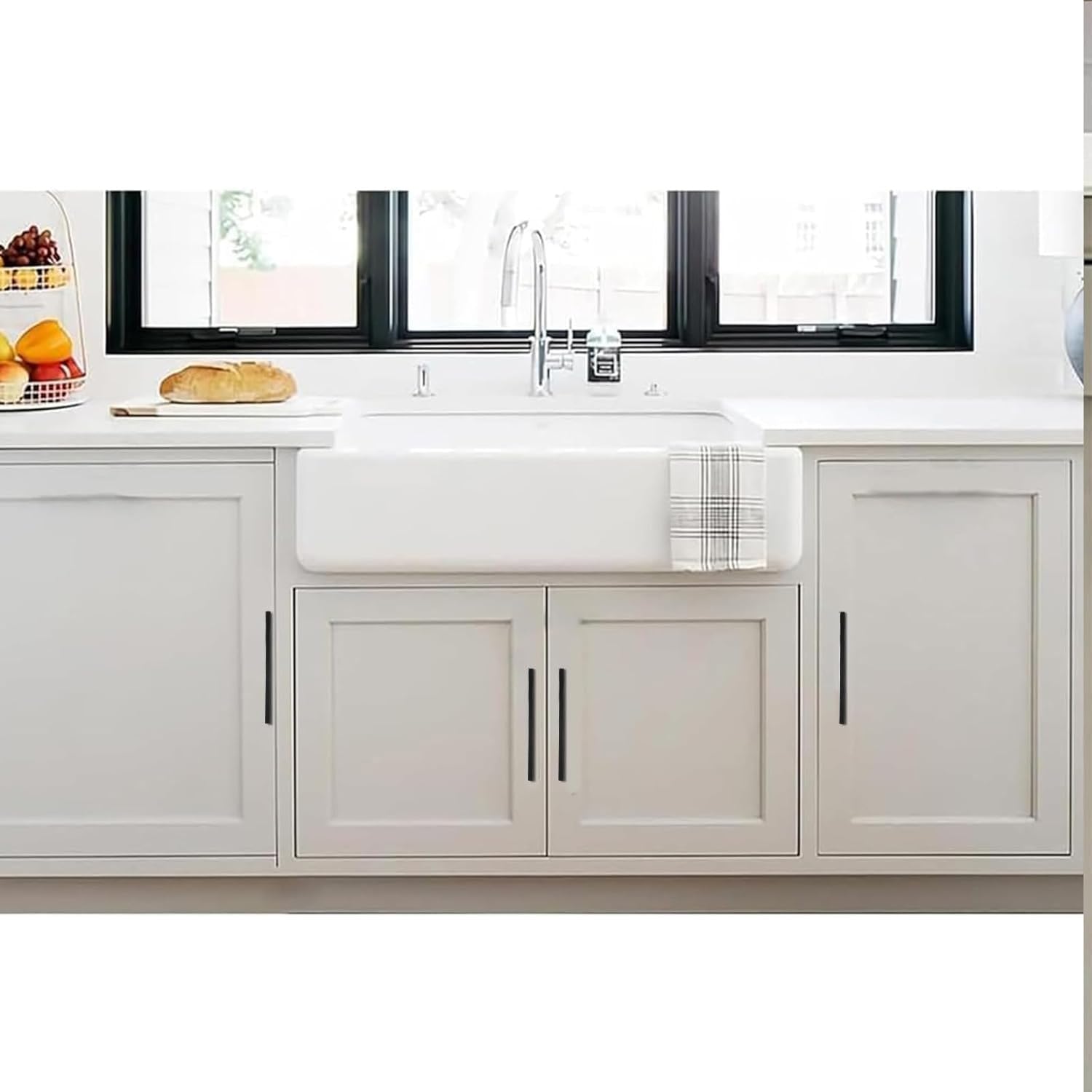 KHTUMEWARE-207 Matte Black Appliance Pulls CTC 12 in (305 mm) in Matte Black — KHTUMEWARE