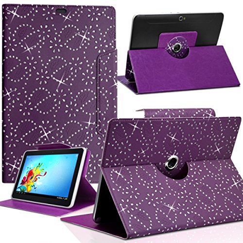 Housse Etui de Protection Diamant Universel S Couleur Violet pour Tablette Haier Cdisplay E701 7