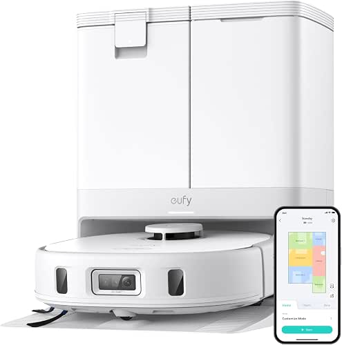 eufy X10 Pro Omni Robot Aspirateur avec Fonction Balai et