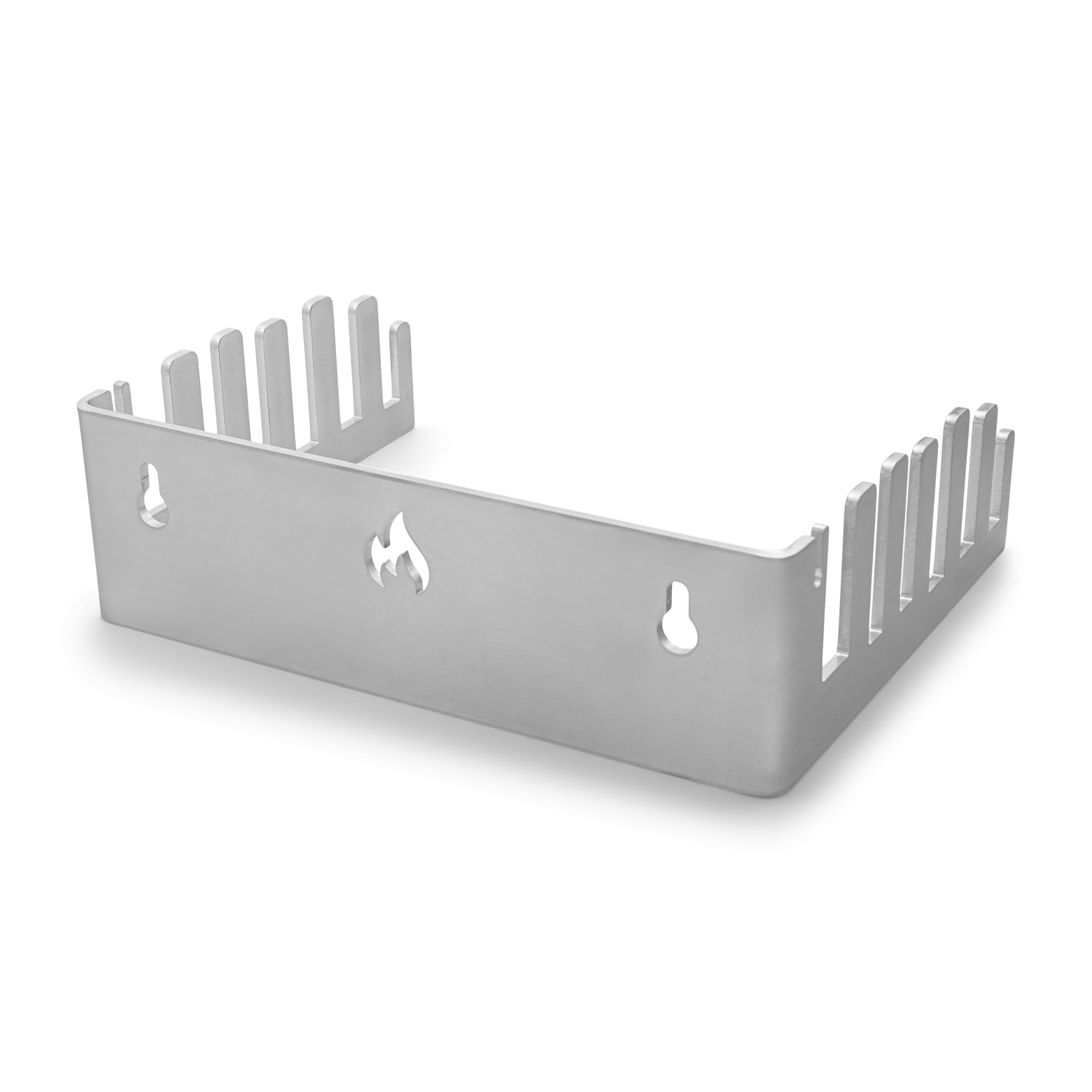 Uchwyt rusztu do grilli ceramicznych | bardzo solidny - wykonany z 5mm stali nierdzewnej | wreszcie porz±dek na grillu