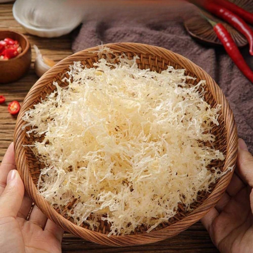 Brandelli di Tremella essiccati, fungo bianco di alta qualità 250g, nuovo raccolto, brandelli uniformi, puliti e privi di impurità, adatti per piatti freddi e zuppa di Tremella