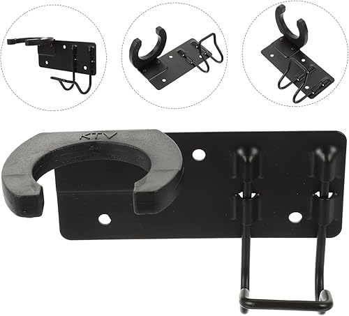 Miniatura 9 de SUPVOX Ganchos para colgar en la pared, ganchos para colgar en la pared, soportes para micrófono, soportes para colgar micrófonos, soportes para