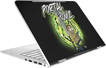 Head Case Designs Officially Licensed Rick and Morty Portal Boyz Graphics Vinyl Sticker Skin Decal Cover Compatible with HP Spectre Pro X360 G2