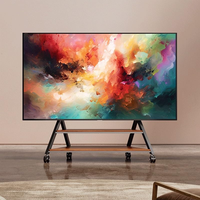 Soporte móvil universal para TV de 60" a 100" con ruedas miniatura 7