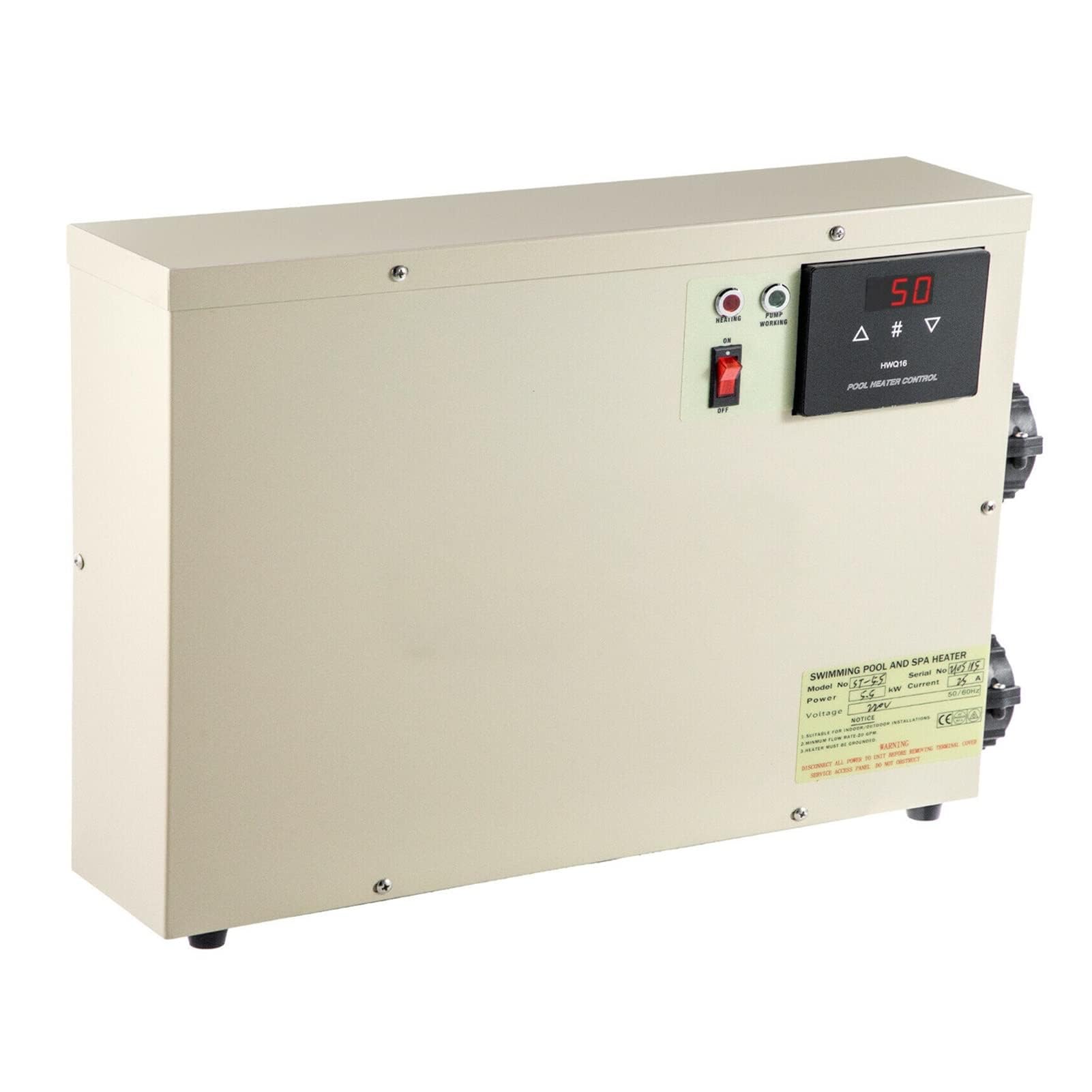 Máquina Baño Sauna, 11 KW Calentador Agua Digital Eléctrico, Termostato, Calentador De Piscina, SPA, Bañera De Hidromasaje, Calefacción De Baño