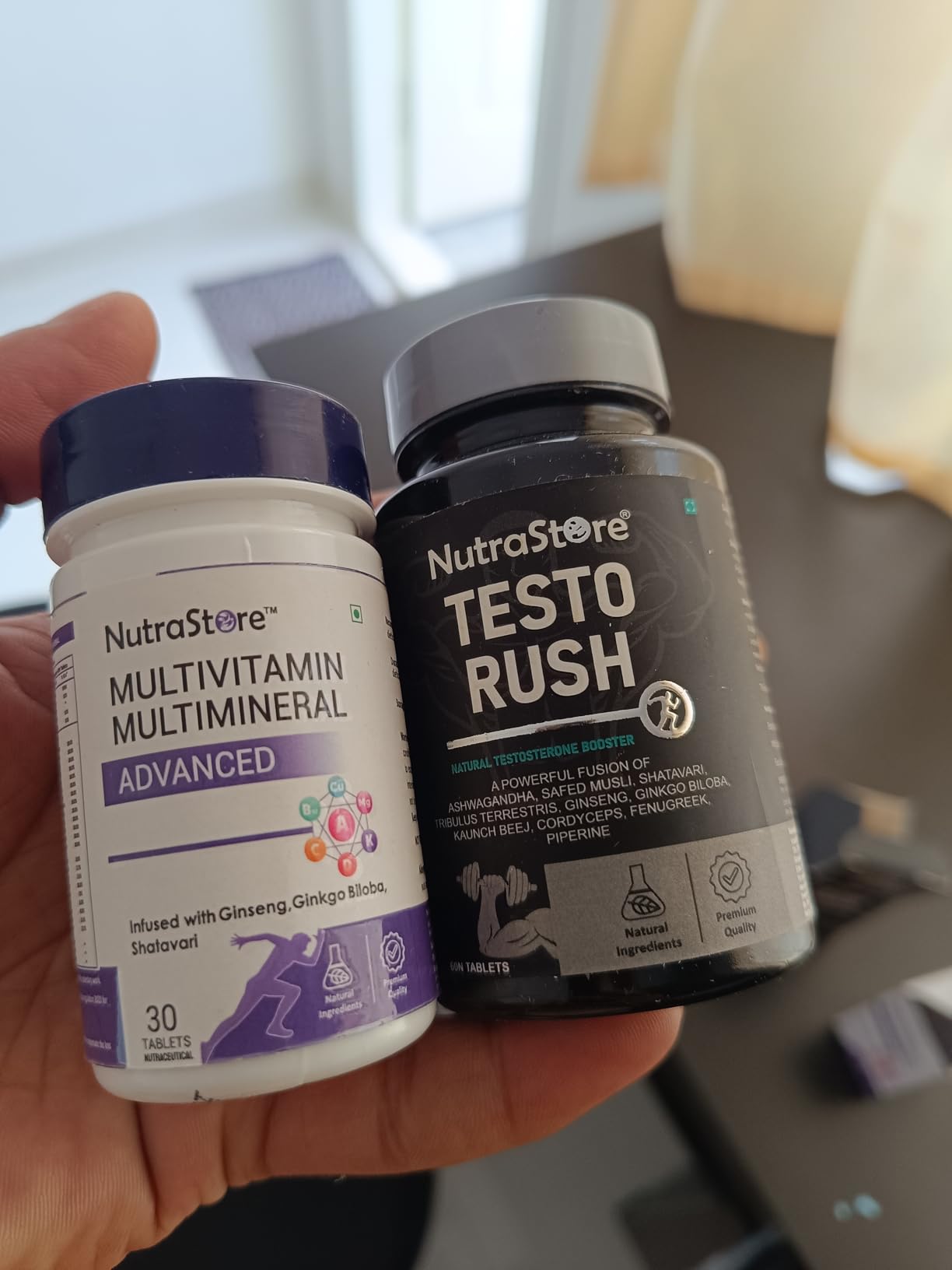 NutraStore TestoRush & Multivitamin Advanced Combo | Testosterone ...
