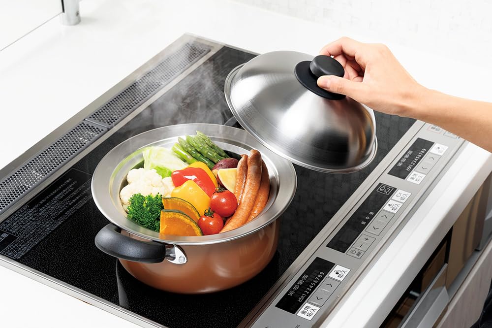 Amazon｜よこやま 燕熟の技 鍋に乗せる スチームプレート 18～20cm用